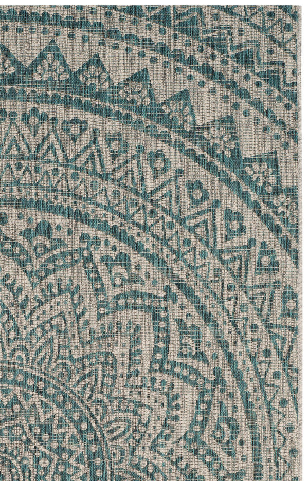 LIGHT GREY / TEAL