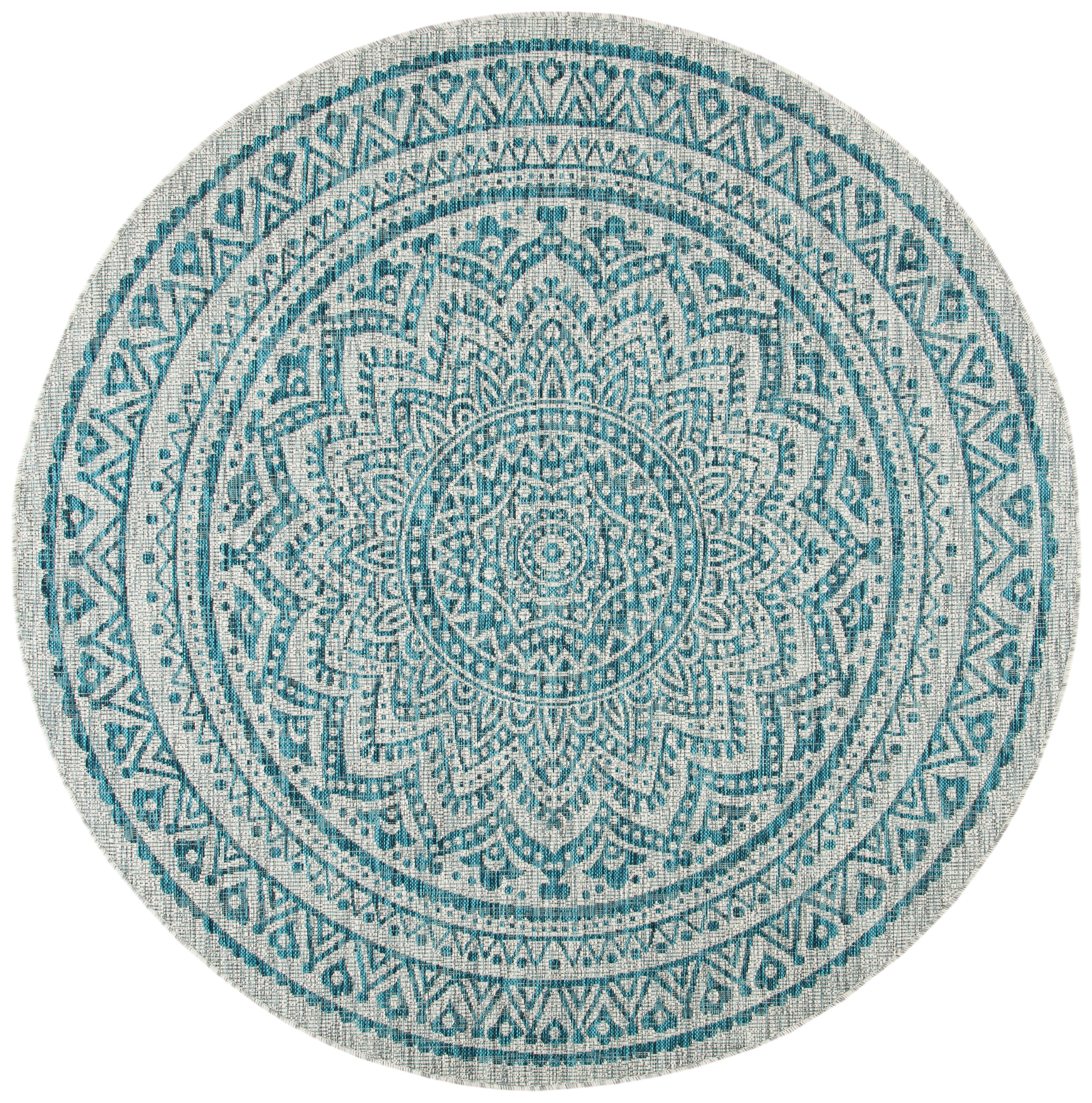 LIGHT GREY / TEAL