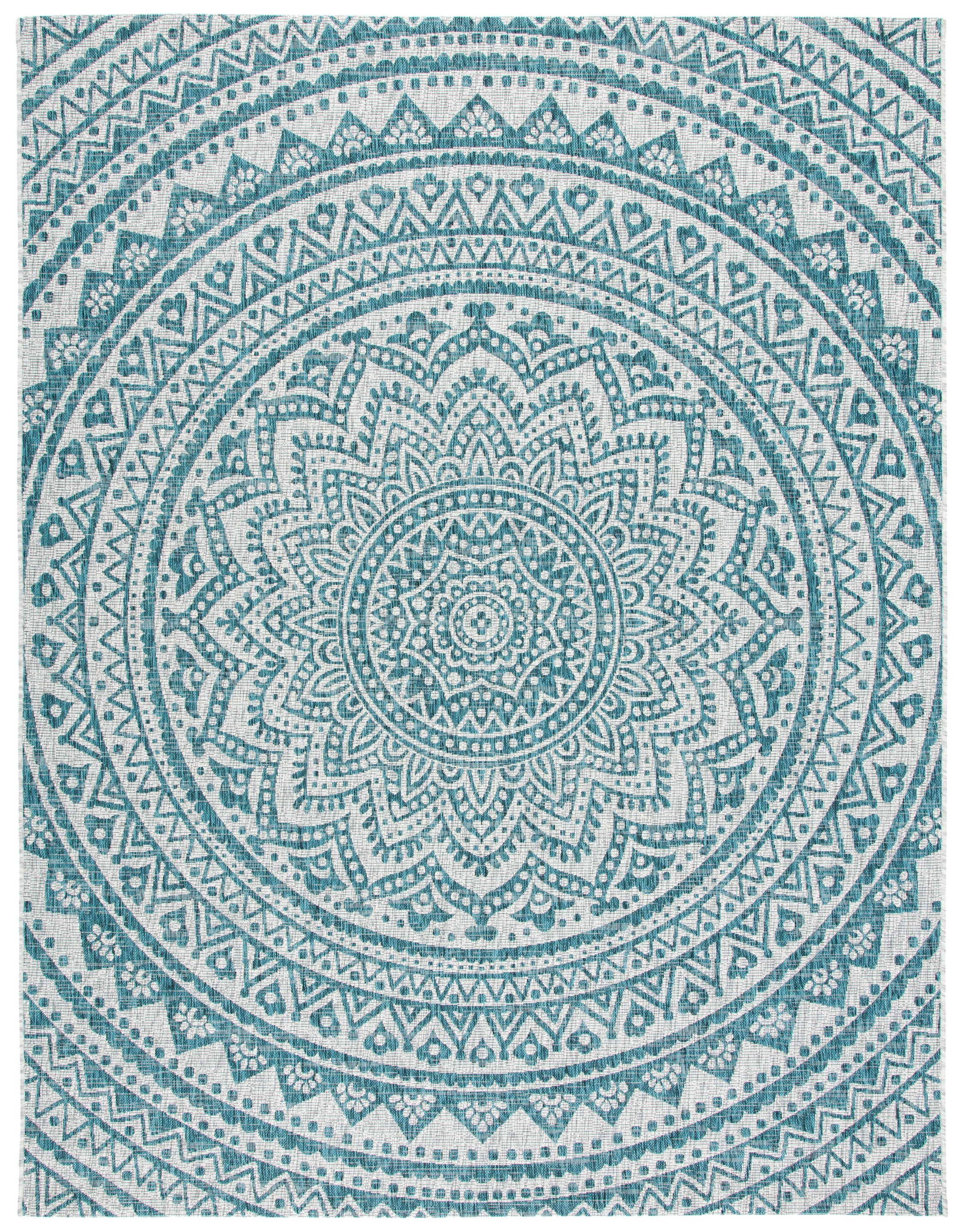 LIGHT GREY / TEAL