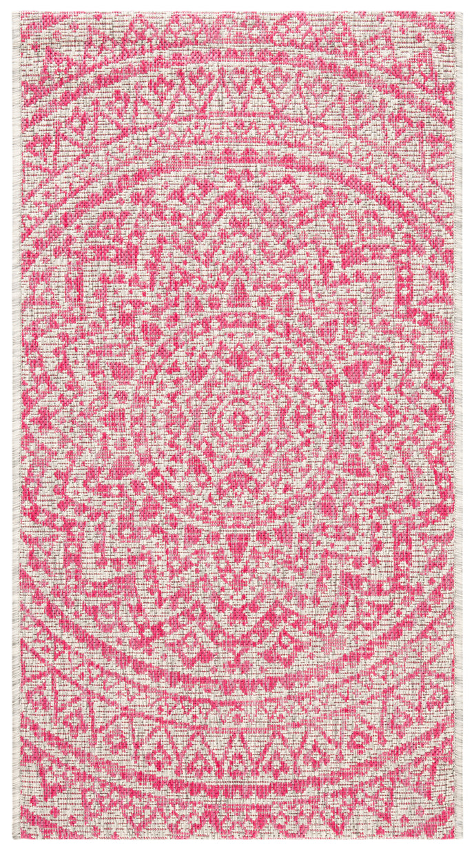 LIGHT GREY / FUCHSIA