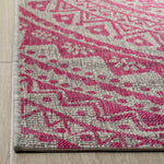 LIGHT GREY / FUCHSIA