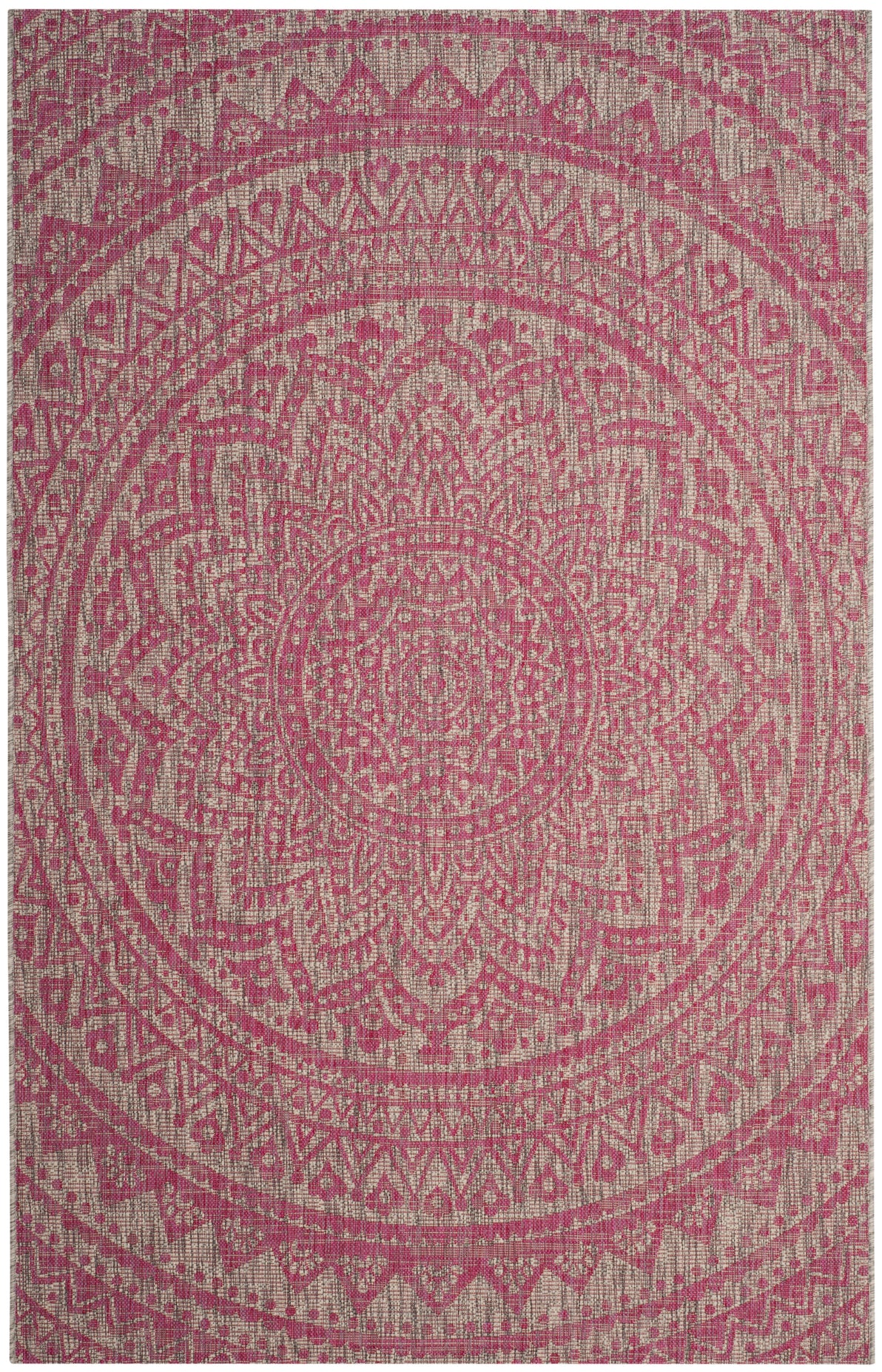 LIGHT GREY / FUCHSIA