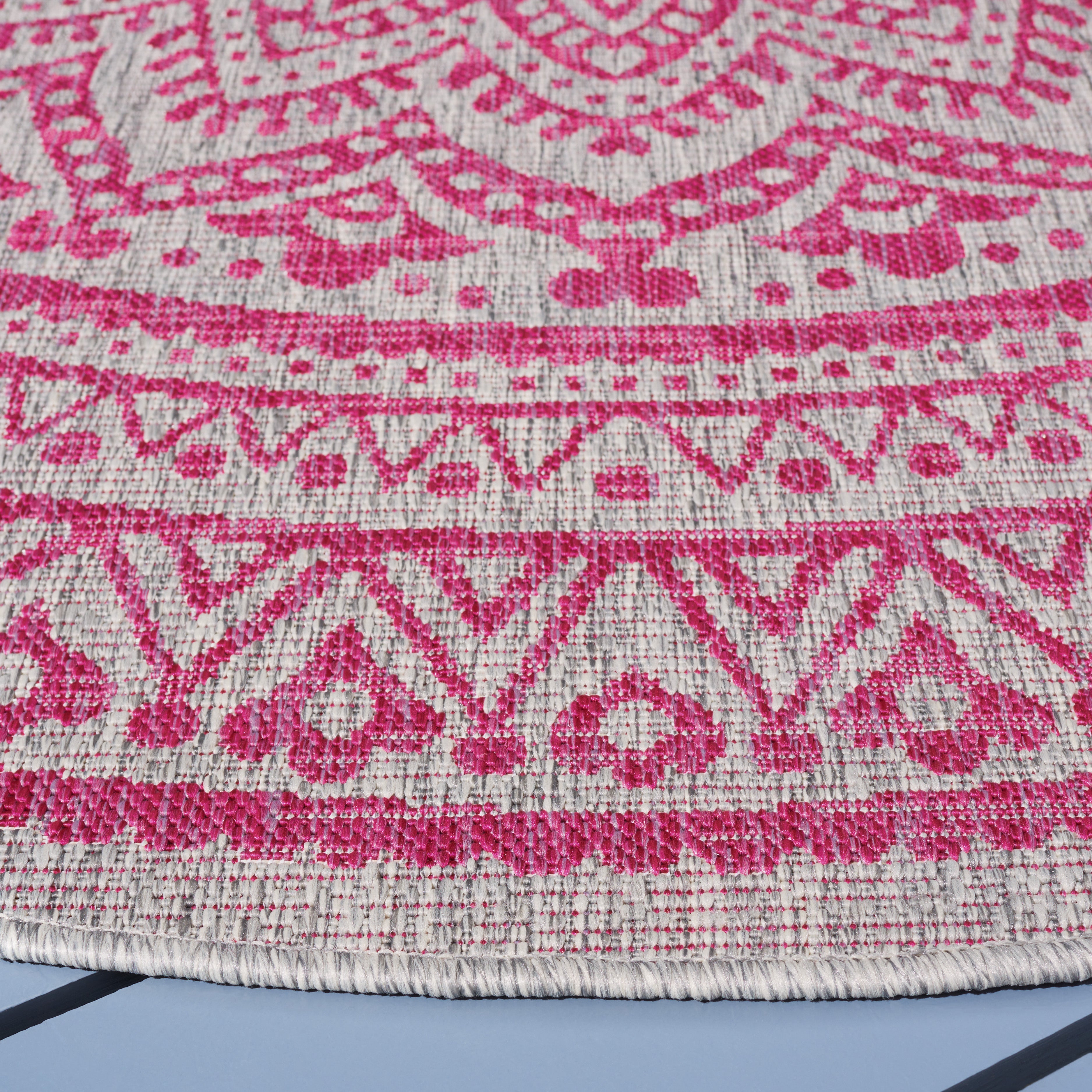 LIGHT GREY / FUCHSIA