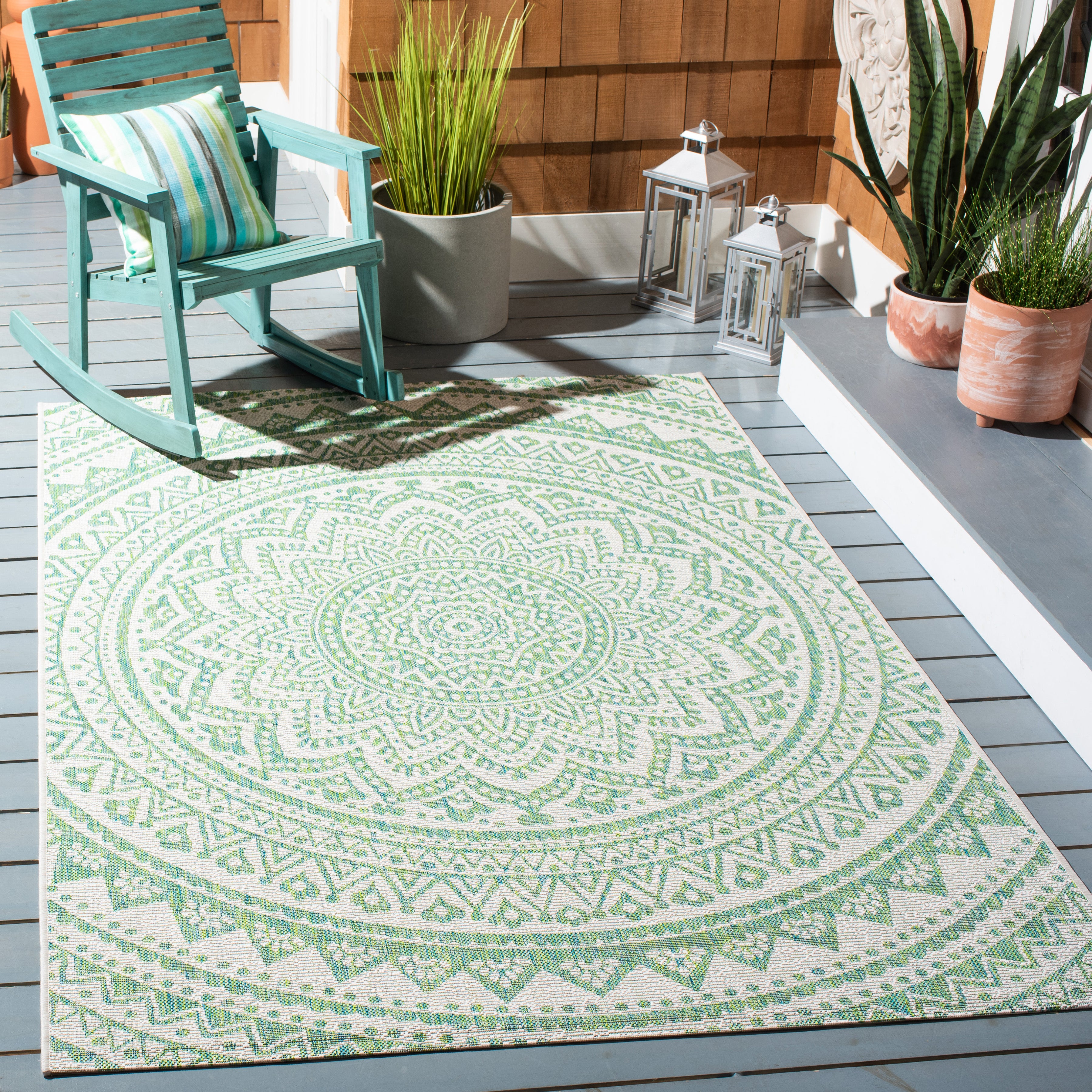 IVORY / GREEN