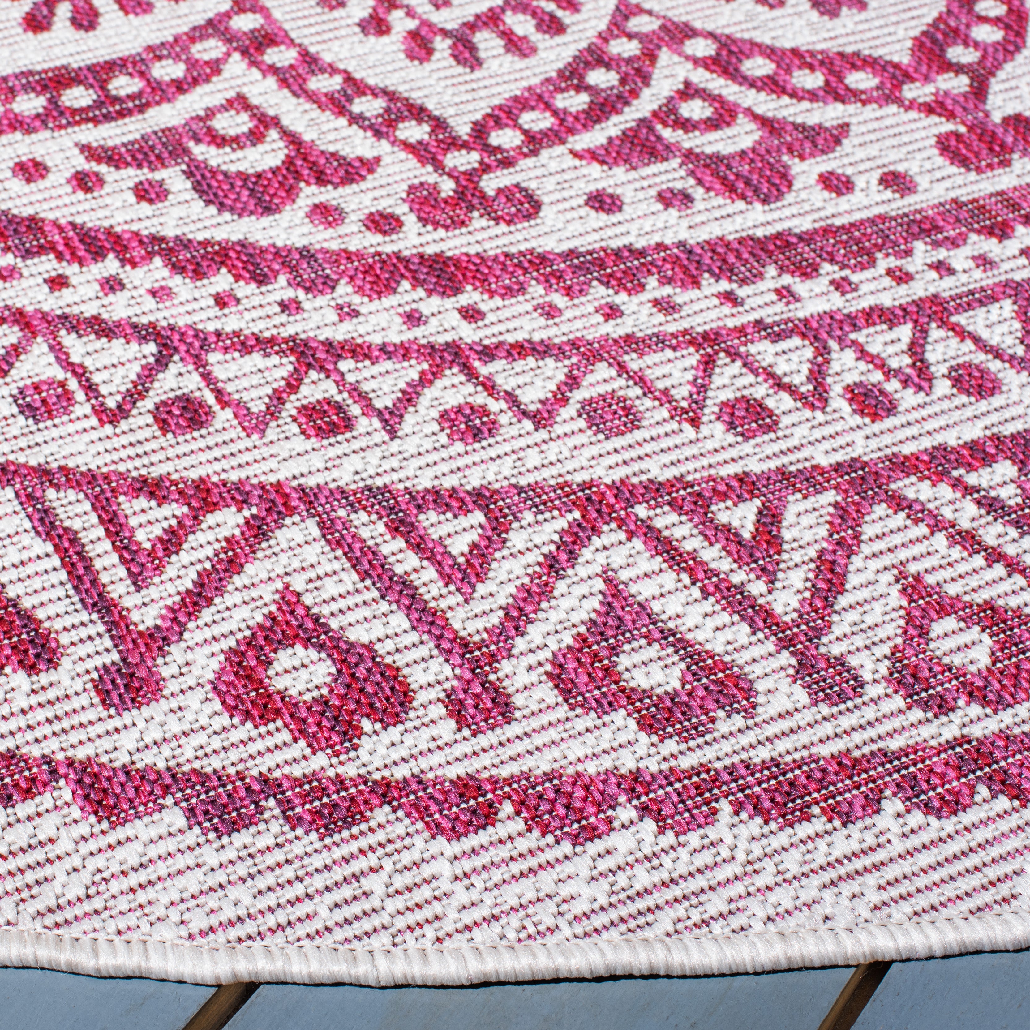IVORY / FUCHSIA