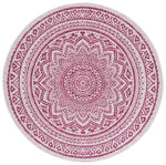 IVORY / FUCHSIA