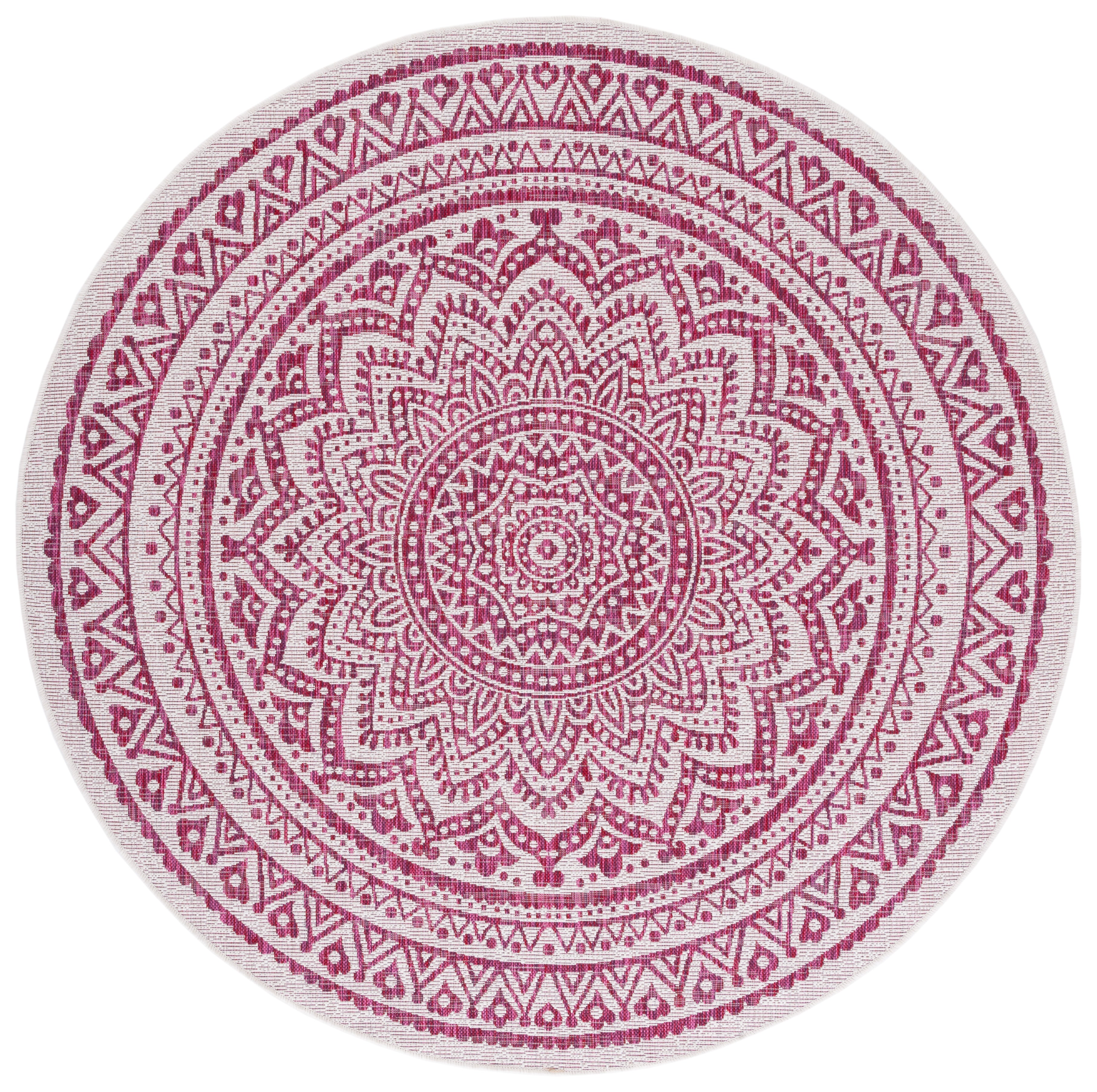 IVORY / FUCHSIA