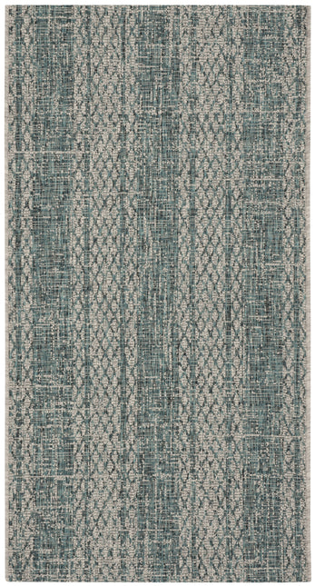 LIGHT GREY / TEAL