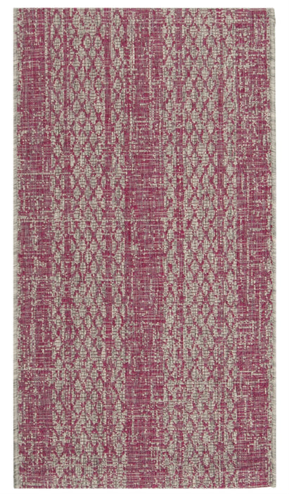 LIGHT GREY / FUCHSIA