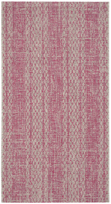 LIGHT GREY / FUCHSIA