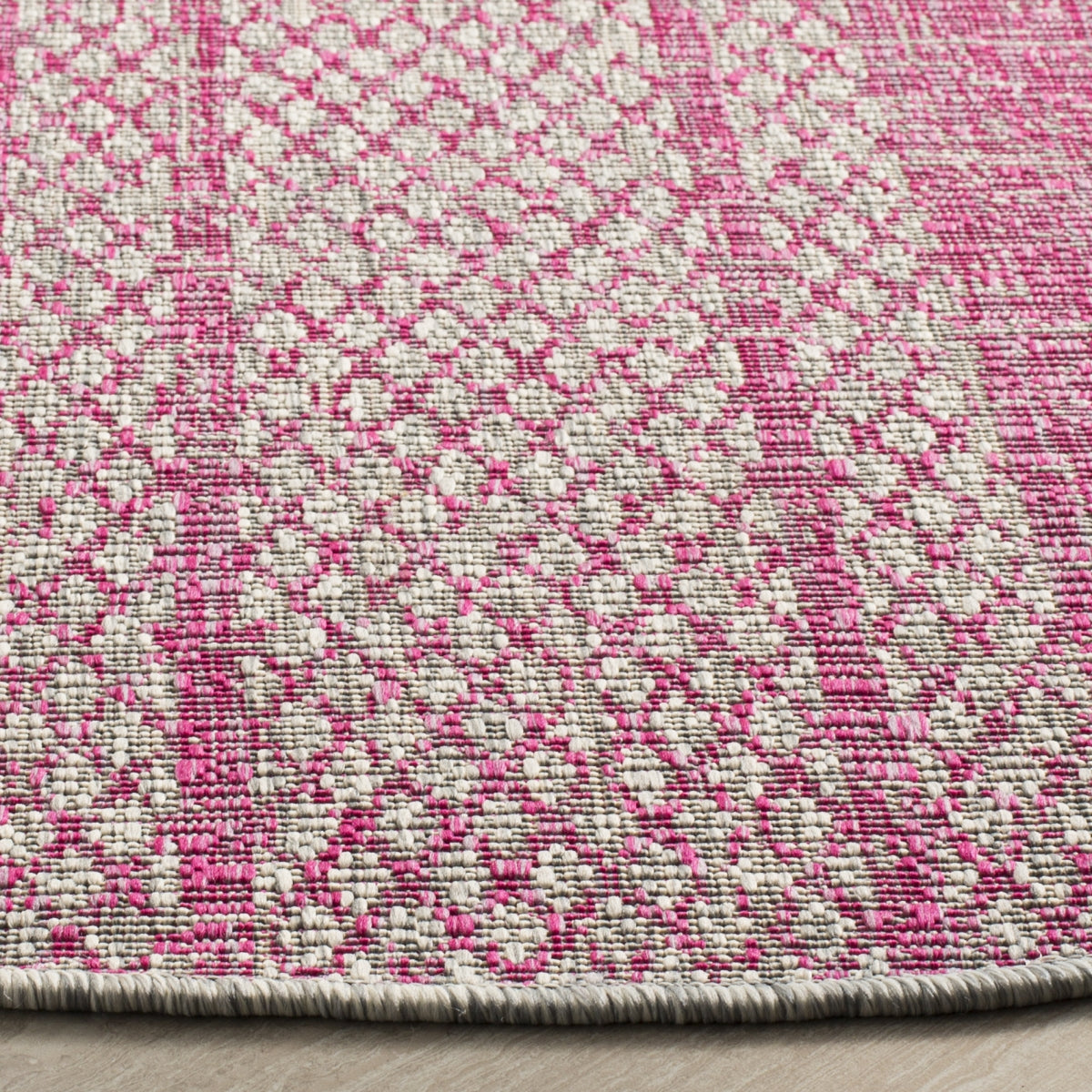 LIGHT GREY / FUCHSIA