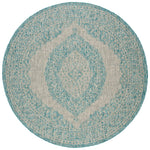 LIGHT GREY / AQUA