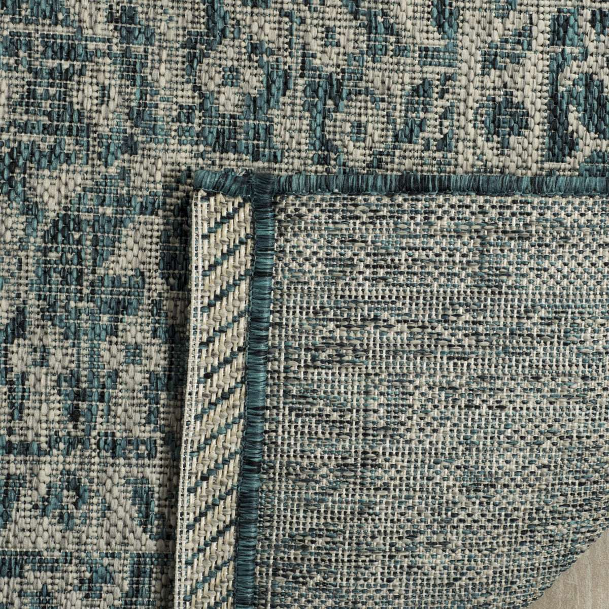 LIGHT GREY / TEAL