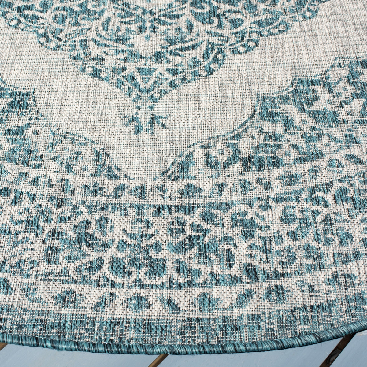 LIGHT GREY / TEAL