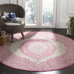 LIGHT GREY / FUCHSIA