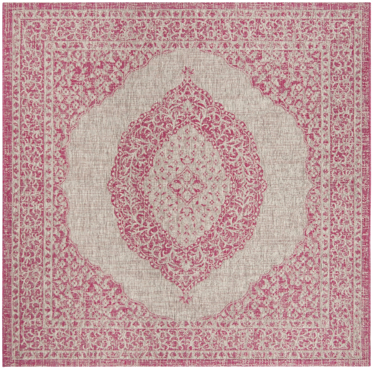 LIGHT GREY / FUCHSIA