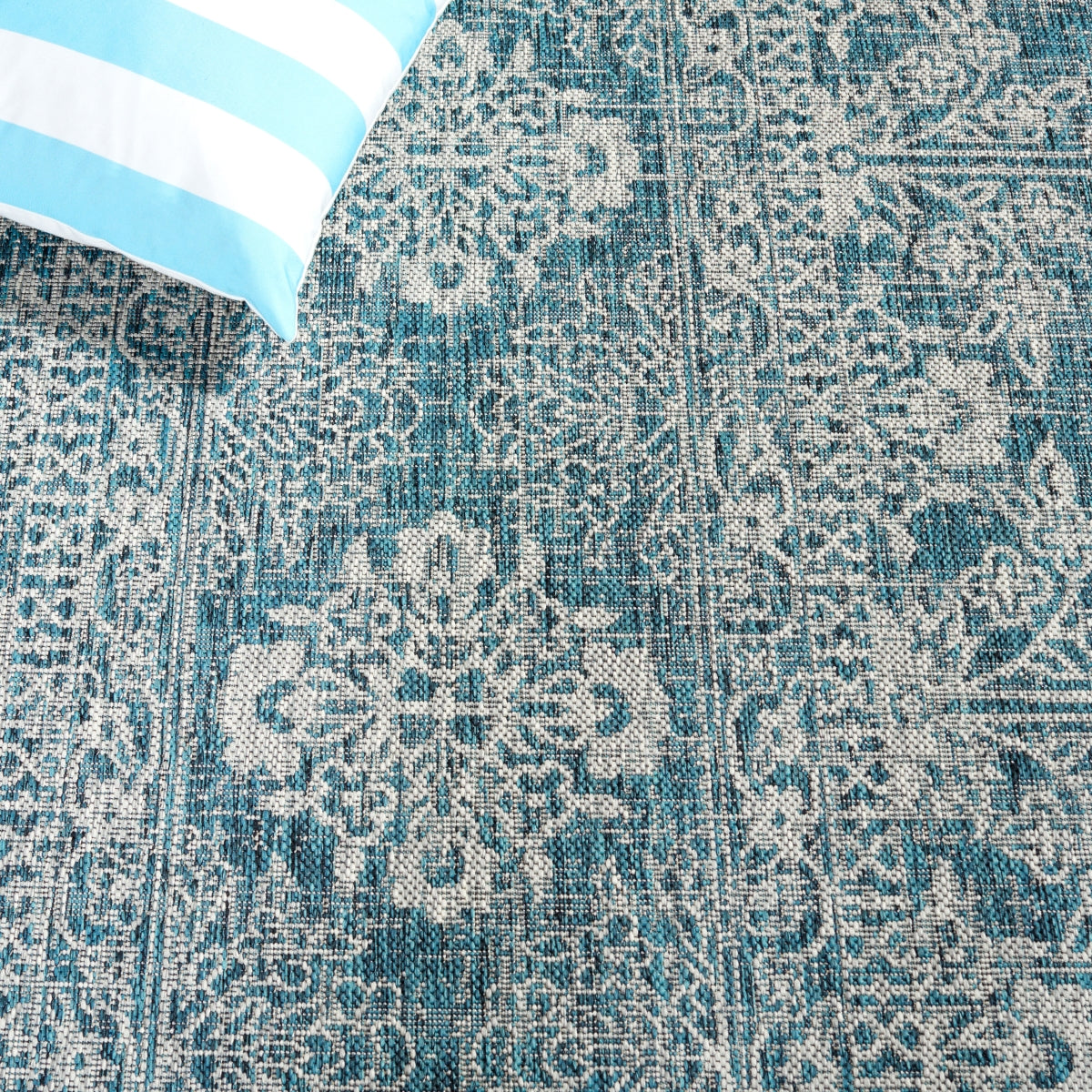 TEAL / GREY