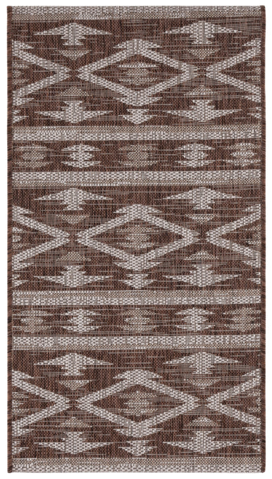 BROWN / IVORY