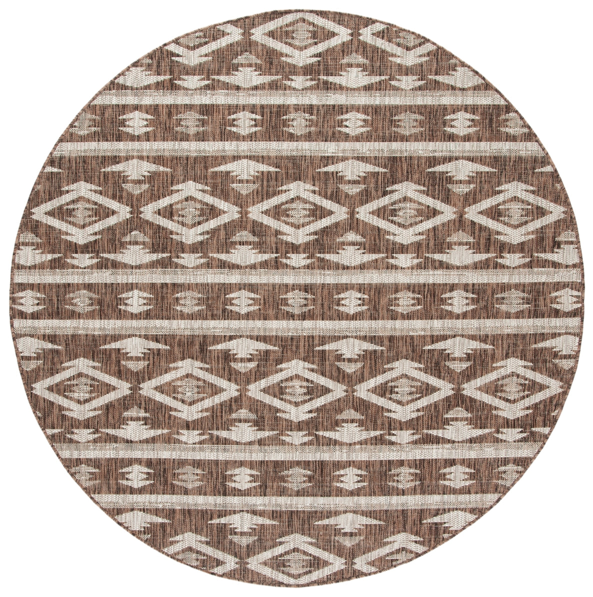 BROWN / IVORY
