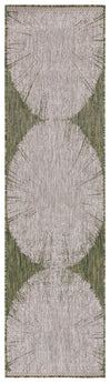 BEIGE / DARK GREEN