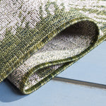 BEIGE / DARK GREEN