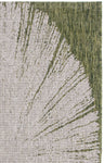 BEIGE / DARK GREEN
