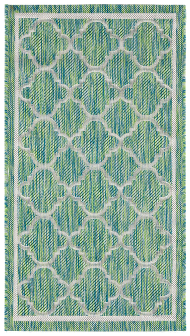 GREEN / IVORY