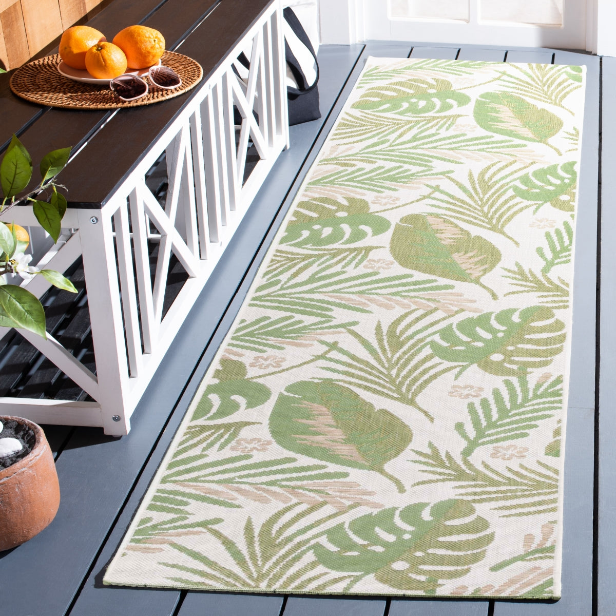 IVORY / GREEN