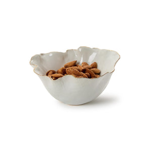 Tozai Home White Free Form Bowl - CYC047