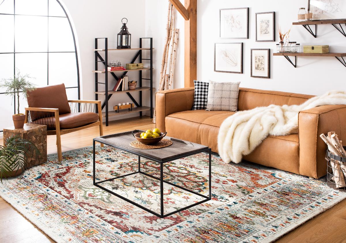 Safavieh Carlyle 229 Rug, CYL229 - IVORY / GOLD