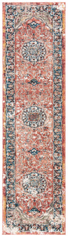Safavieh Carlyle 229 Rug, CYL229 - ORANGE / BLUE