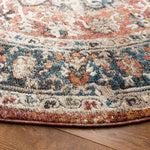 Safavieh Carlyle 229 Rug, CYL229 - ORANGE / BLUE