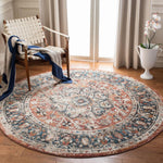 Safavieh Carlyle 229 Rug, CYL229 - ORANGE / BLUE