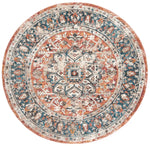 Safavieh Carlyle 229 Rug, CYL229 - ORANGE / BLUE