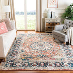 Safavieh Carlyle 229 Rug, CYL229 - ORANGE / BLUE
