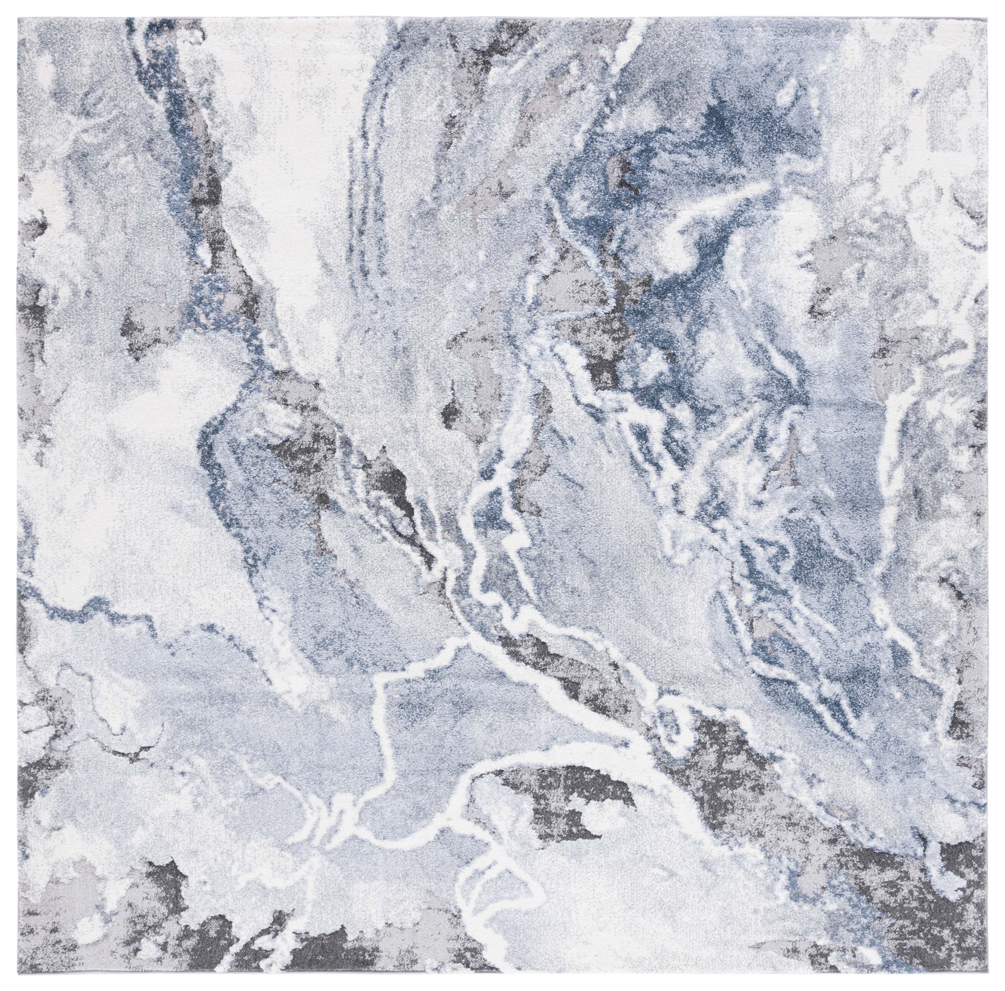 Ivory / Blue
