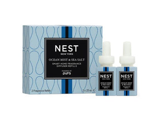 Ocean Mist & Sea Salt Refill Duo for NEST x Pura Smart Home Fragrance Diffuser - Smart Vials