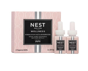 Himalayan Salt & Rosewater Refill Duo for NEST x Pura Smart Home Fragrance Diffuser - Smart Vials