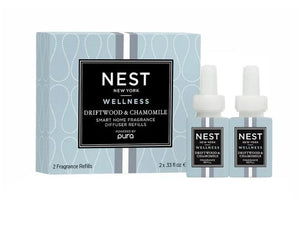 Driftwood & Chamomile Refill Duo for NEST x Pura Smart Home Fragrance Diffuser - Smart Vials