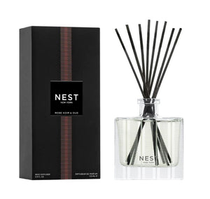Rose Noir And Oud Reed Diffuser 5.9 fl.oz/175 ml by Nest New York