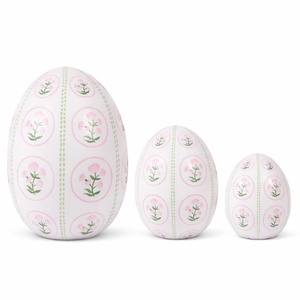 The Enchanted Home White, Pink & Green Tulip Egg