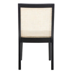 Safavieh Levy Dining Chair , DCH1011 - Black / Natural