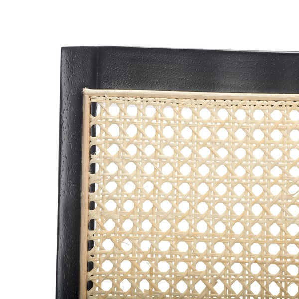 Safavieh Levy Dining Chair , DCH1011 - Black / Natural