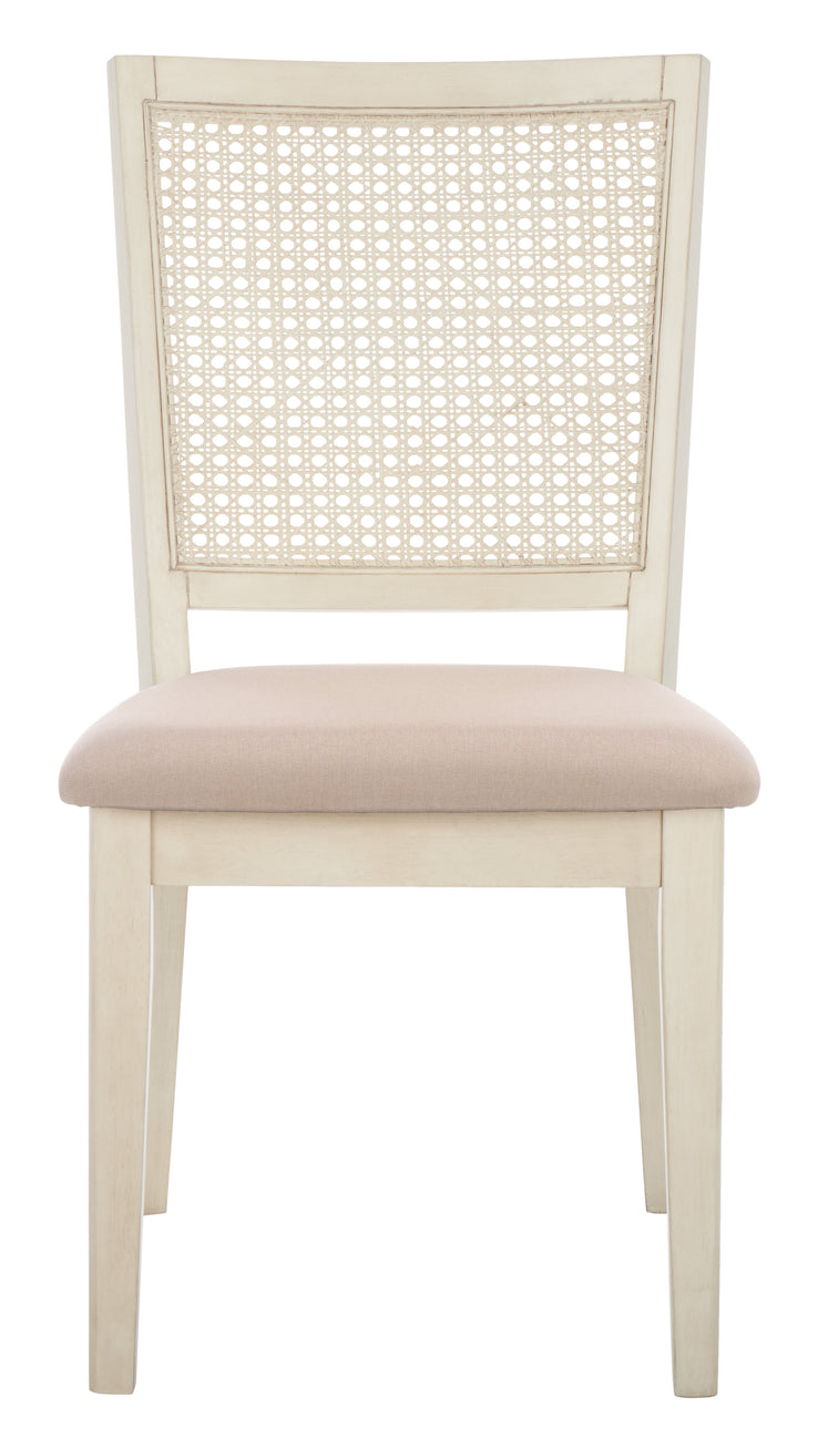 Safavieh Margo Dining Chair (Set of 2) , DCH1012 - White Washed / Beige