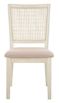 Safavieh Margo Dining Chair (Set of 2) , DCH1012 - White Washed / Beige