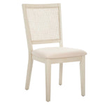 Safavieh Margo Dining Chair (Set of 2) , DCH1012 - White Washed / Beige