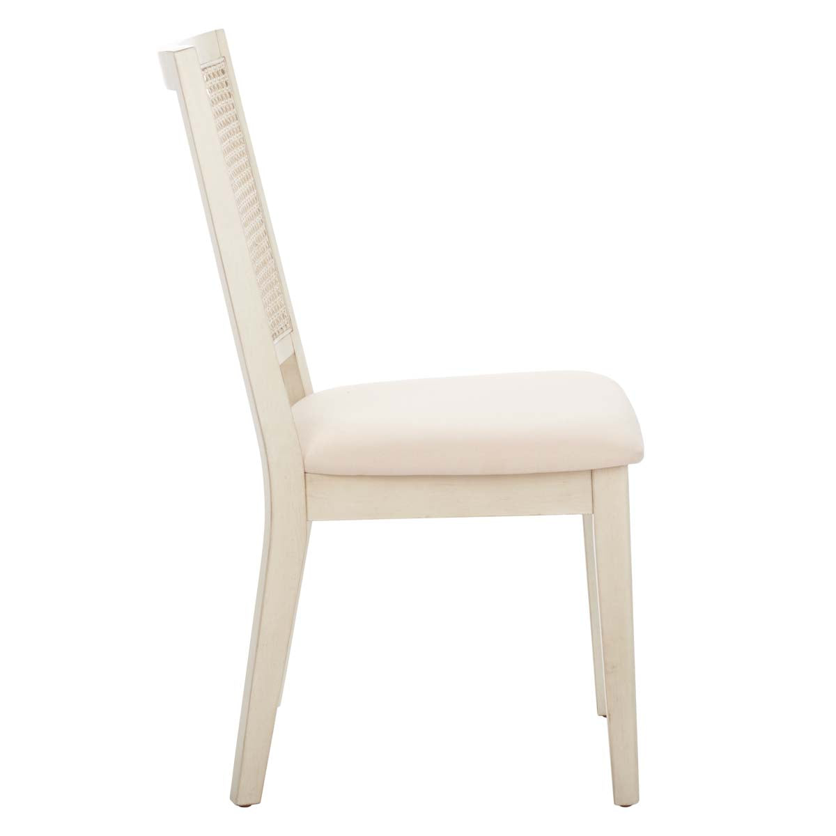 Safavieh Margo Dining Chair (Set of 2) , DCH1012 - White Washed / Beige