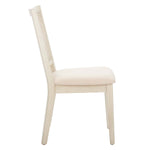 Safavieh Margo Dining Chair (Set of 2) , DCH1012 - White Washed / Beige