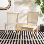 Safavieh Margo Dining Chair (Set of 2) , DCH1012 - White Washed