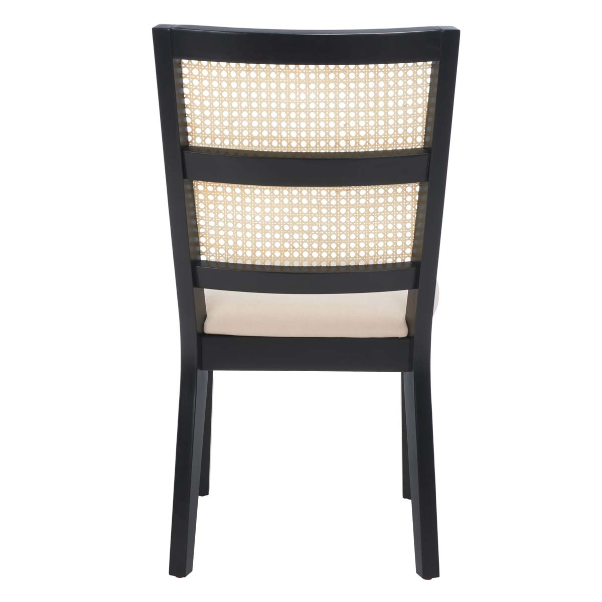 Safavieh Toril Dining Chair (Set of 2) , DCH1013 - Black / White / Natural